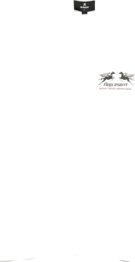 Represent Herre Topper Hvit L,