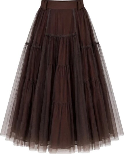 Golightly Dame Skjørt Brun XS/S, Golightly Dame Skjørt Brun XS/S,