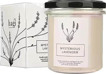Hagi Soy Wax Candle Mysterious Lavender 230g