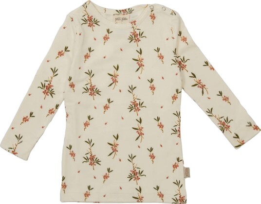Petit Piao T Shirt L/S Printed Sea Buckthorn (98 /3 år)