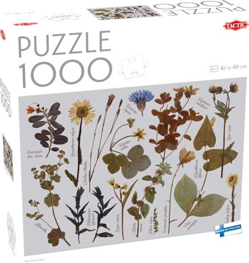 Tactic 1000 pcs puzzle: My Herbarium