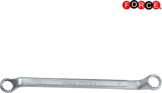 FORCE 7591516 Dobbelthodet ringnøkkel