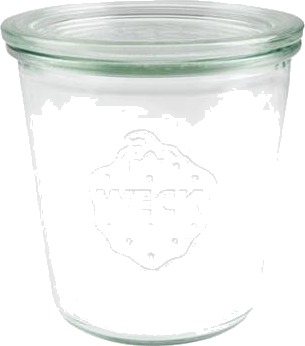 Patentglas Weck 290 Ml Ø8.8X8.75 Cm Uden Låg Glas,48 Stk/Krt