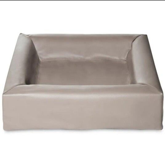 Bia Bed Original Hundeseng 100x120 cm Varm Grå med Ergonomisk Støtte