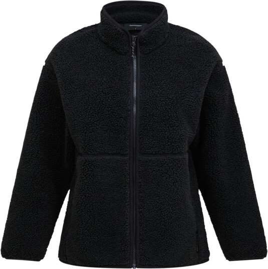 Peak Performance Women"s Solid Pile Jacket Black XL