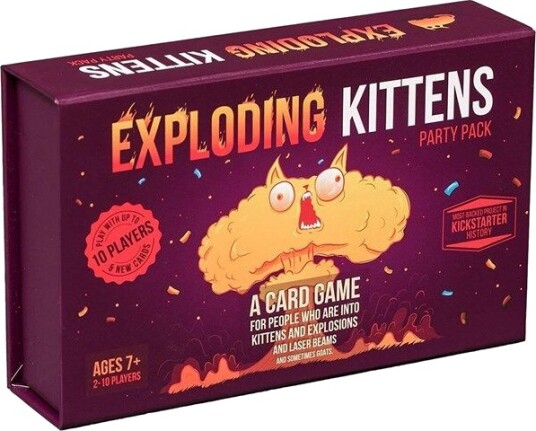 Exploding Kittens Party Pack Game ENG