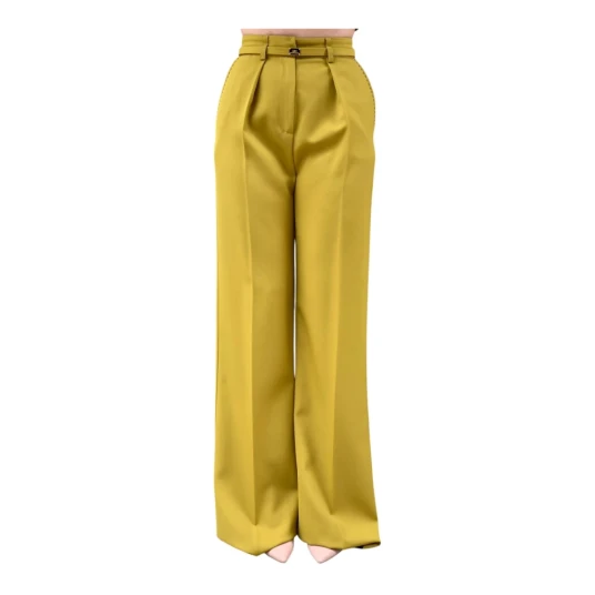 Elisabetta Franchi Dame Bukser Grønn M