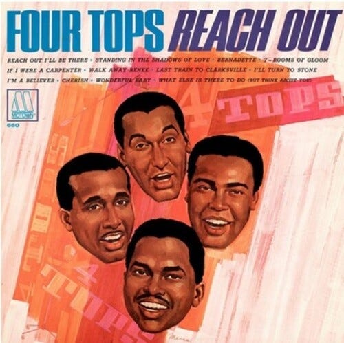 The Four Tops Reach Out LP/Vinyl