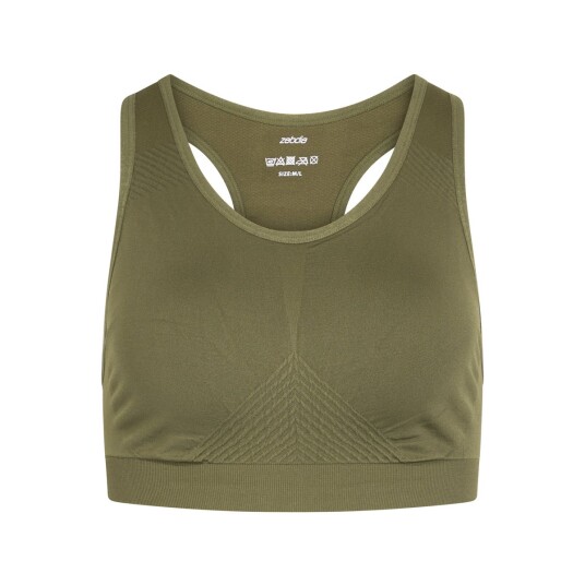 Zebdia Seamless sports BH grønn Størrelse: XL/XXL Kvinner Zebdia Seamless sports BH grønn Størrelse: XL/XXL Kvinner