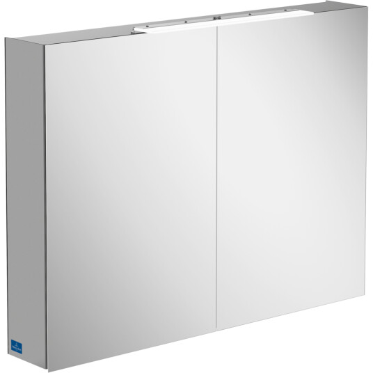 VILLEROY & BOCH MY VIEW ONE SPEILSKAP MED LYS 100 X 75 CM
