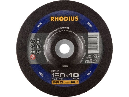 Rhodius 200266 Skrubskive 180 Mm 22.23 Mm 1 Stk Rhodius 200266 Skrubskive 180 Mm 22.23 Mm 1 Stk