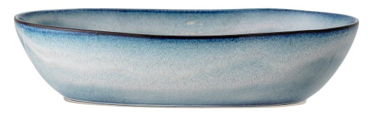 Bloomingville Sandrine serveringsskål 20x32 cm Blå 1733735-01-0 1733730-01-0