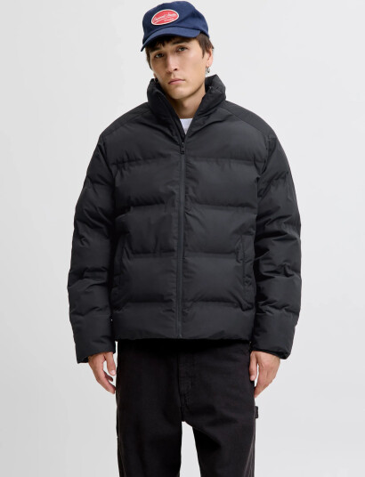 Jack & Jones Jjesoho Puffer Collar Sn - Black - XL Jack & Jones Jjesoho Puffer Collar Sn - Black - XL