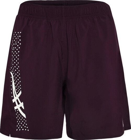 Asics Icon 7In Short Burgundy XXL