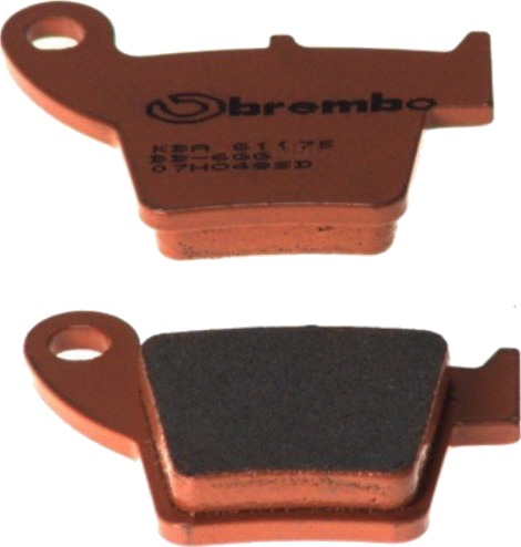 Bremseklosser sett BREMBO 07HO48SD