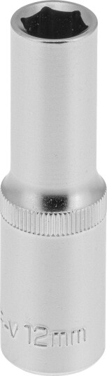 PELA 549077 Pipe Drivstørrelse 1/2", 6-Kant, Lang 12 mm