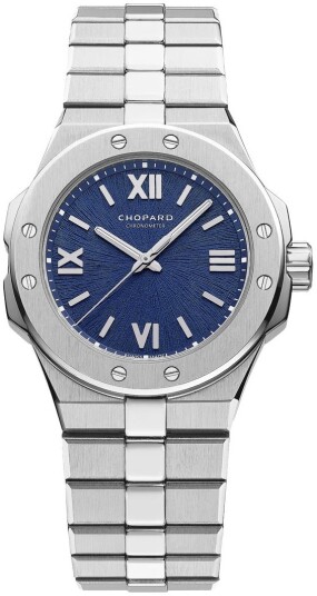 Chopard Dameklokke 298617 3001 Alpine Eagle Blå/Stål Ø33 mm