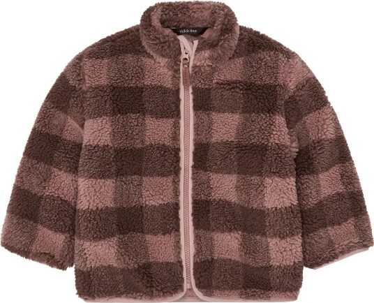 Mikk line Teddy Fleece Jacket BURLWOOD 128 Mikk line Teddy Fleece Jacket BURLWOOD 128