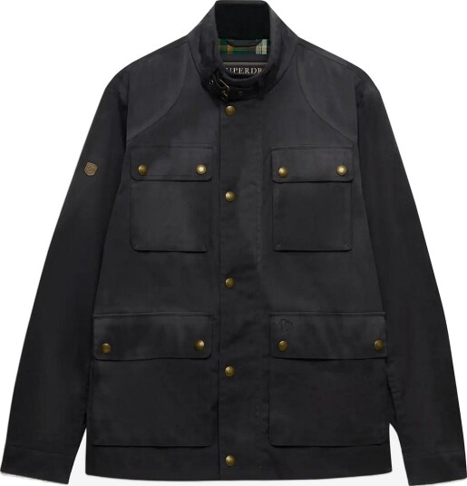 Superdry Wax Racer Jacket CHARCOAL XXL