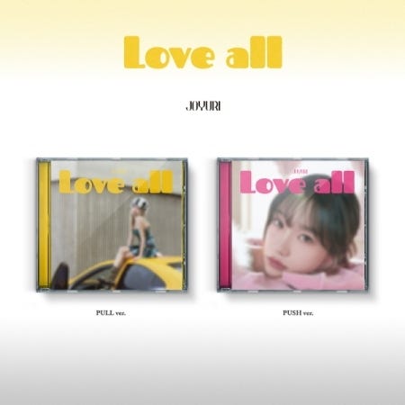 Jo Yuri Love All Jewel Case Version Inc. 16pg Booklet + 2 Photocards CD Jo Yuri Love All Jewel Case Version Inc. 16pg Booklet + 2 Photocards CD