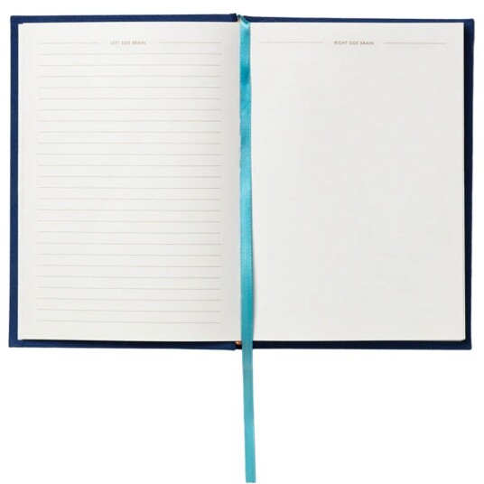 Printworks Notebook   Bare en notat blå