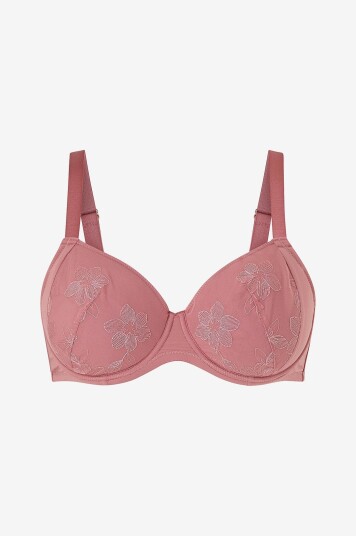 Zizzi - Spile-BH Linett Padded Bra - Lilla