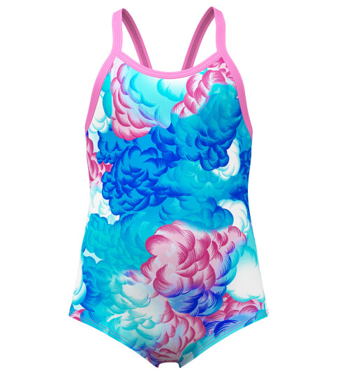 Funkita Badedrakt Trykt UV50+ Cloud Gate 2 år 92 Badetøy Blå