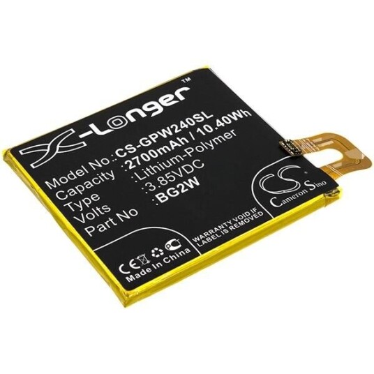 Google Batteri (2700 mAh 3.85 V, Sort) passende til Google Pixel 2 Muski Google Batteri (2700 mAh 3.85 V, Sort) passende til Google Pixel 2 Muski