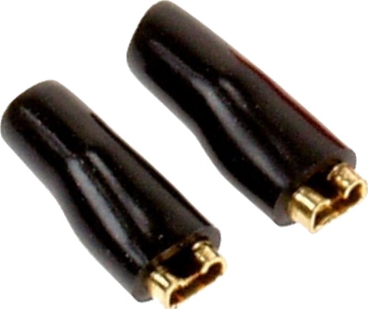 Sort Højttalerstik 2,8Mm 50 Stk