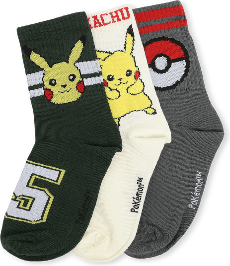 Pókemon Socks - Multi/patterned - 27/30