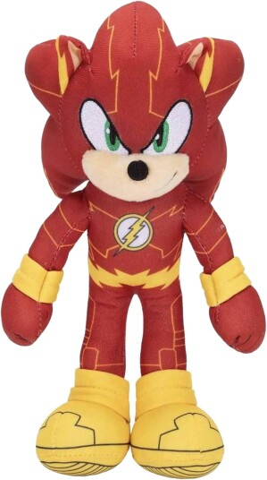 Dc X Sonic The Hedgehog Plysjbamse 23 cm Sonic Som Flash Dc X Sonic The Hedgehog Plysjbamse 23 cm Sonic Som Flash