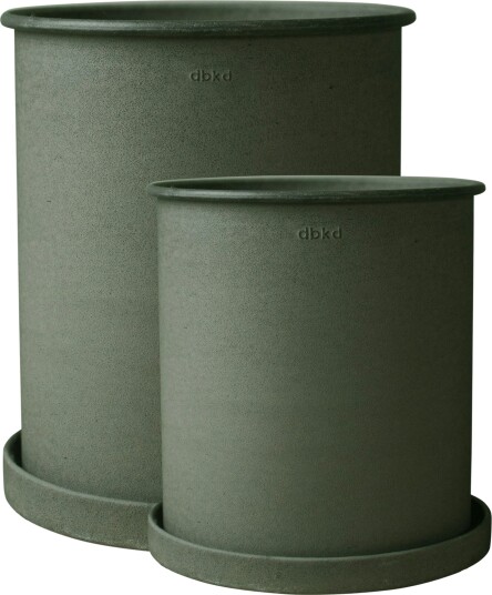 Plant Krukker 2 pk Grønn Stor