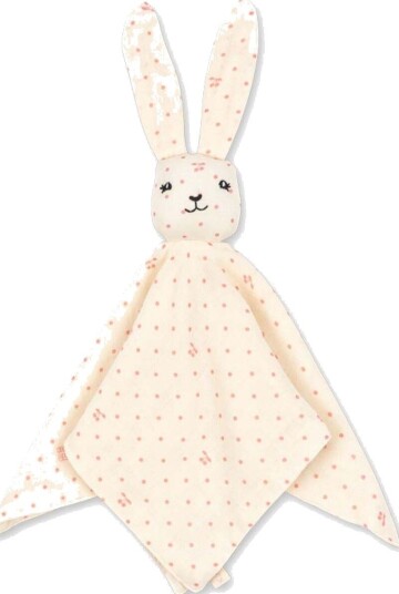 Konges Sløjd Sleepy Rabbit Koseklut, Cherry Dot