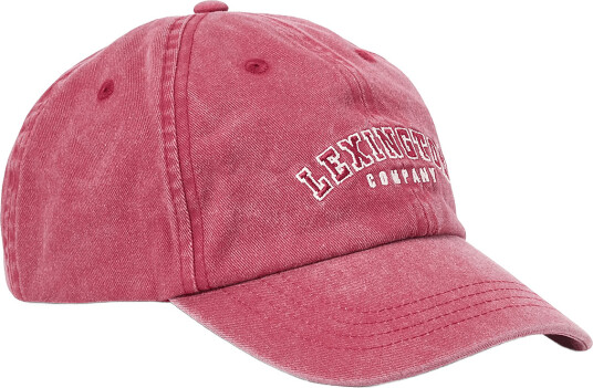 Lexington Clothing Washed Cotton Logo Cap Burgundy ONE SIZE Lexington Clothing Washed Cotton Logo Cap Burgundy ONE SIZE