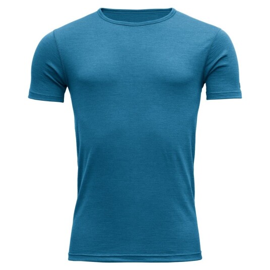 Devold Breeze Man T-shirt Blue Melange XXL
