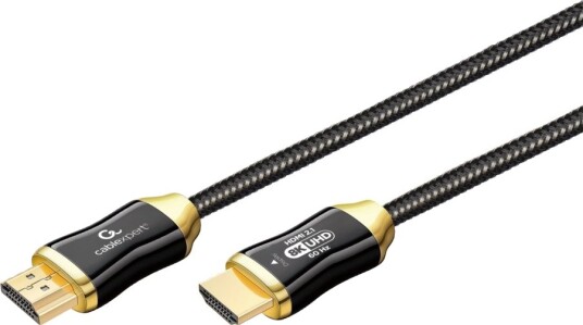 Cablexpert Aoc Premium Series Ultra High Speed Hdmi Kabel Med Ethernet Hdmi Hann Til Hdmi Hann 10 M Fiberoptisk Active Optical Cable Aoc Støtter 21:9 Kinosideforhold 8K 60Hz Støtte