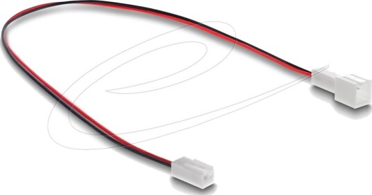 Delock Forlengelseskabel For Viftestrømforsyning 2-Pin Intern Strøm Hunn Til 2-Pin Intern Strøm Hann 30 Cm 90869