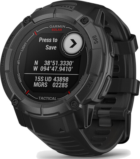 Garmin Instinct 2x  Solar Tactical Edition Black Black unisex