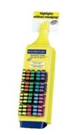 Staedtler Textsurfer classic 364 highlighter assorted colours pack of 200