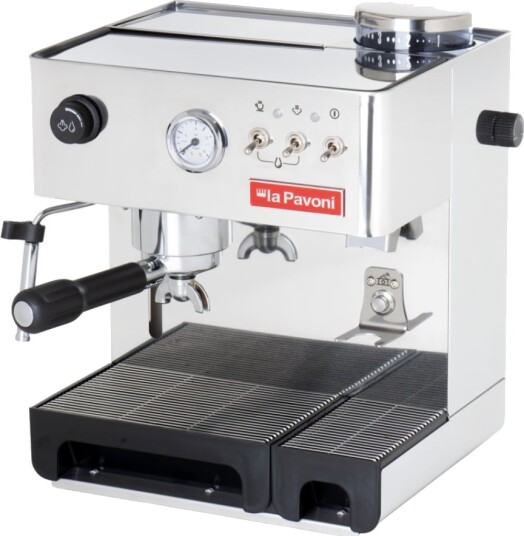 La Pavoni New Domus Bar Manuell Espressomaskin 2,7L Polert Stål