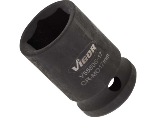 Vigor V5550s-17 1/2" Metrisk Stikkontakt med Matt Finish Vigor V5550s-17 1/2" Metrisk Stikkontakt med Matt Finish