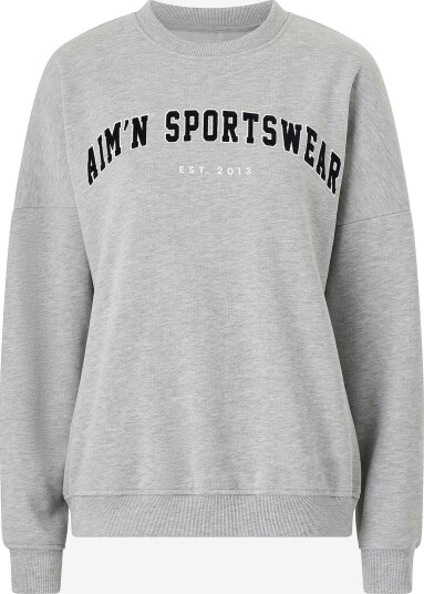 Aim'n - Collegegenser Varsity Sweatshirt - Grå