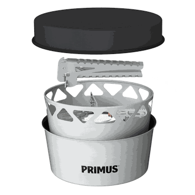 Primus Essential Stove Set 1x1.3L w/pan stormkjøkken STD Primus Essential Stove Set 1x1.3L w/pan stormkjøkken STD