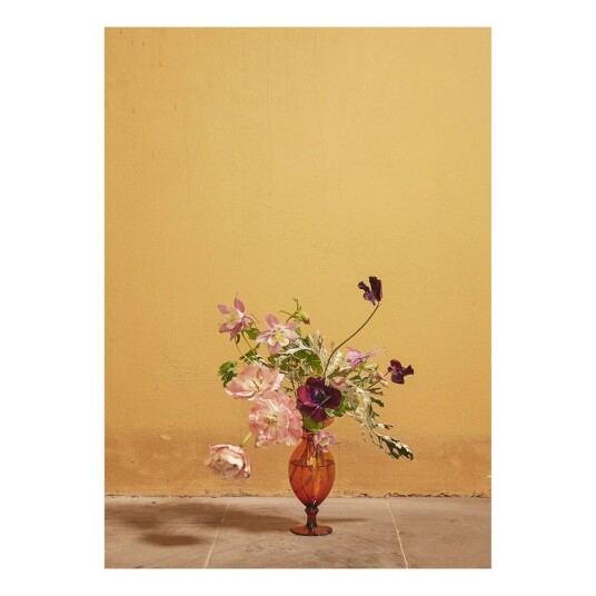 Paper Collective Blomst 02 Ochra poster 50x70 cm