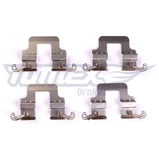 Tilbehørsett, skivebremse belegg TOMEX Brakes TX 43-30 Tilbehørsett, skivebremse belegg TOMEX Brakes TX 43-30