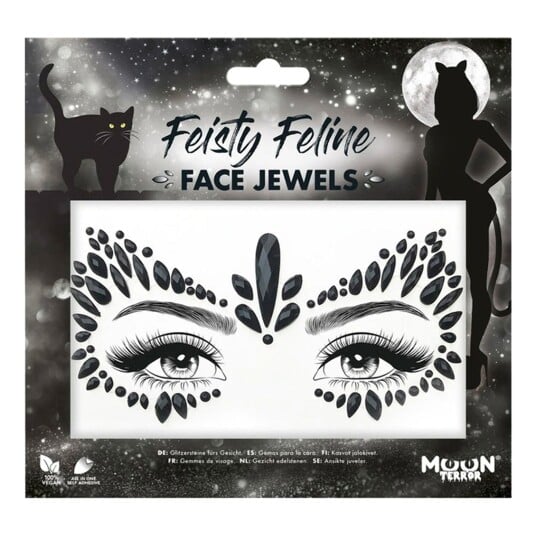 Smiffys Face Jewels Moon Terror