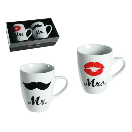 Out of the Blue Kopper Mr & Mrs 2-pakning Out of the Blue Kopper Mr & Mrs 2-pakning