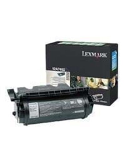 Lexmark 12A7462 Toner Black - Laser toner Rød