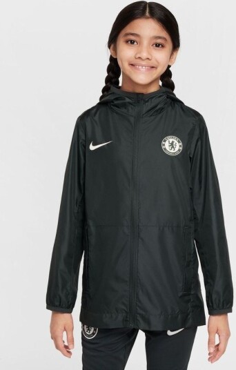 Chelsea Regnjakke Academy Pro Storm FIT   Grønn/Phantom Barn   Nike størrelse XL: 158 170 cm