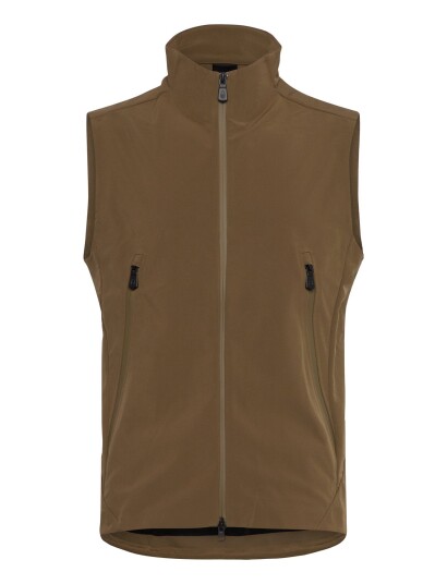 Sail Racing Spray Softshell Vest Brown L